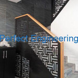 Cnc desing type railing